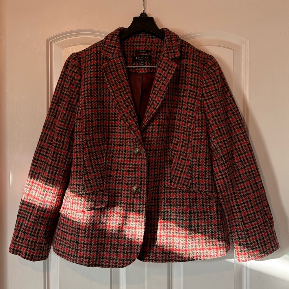 Talbots Aberdeen Shetland Blazer 12P